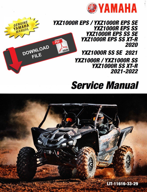 Yamaha 2022 YXZ1000R SS SE Service Manual