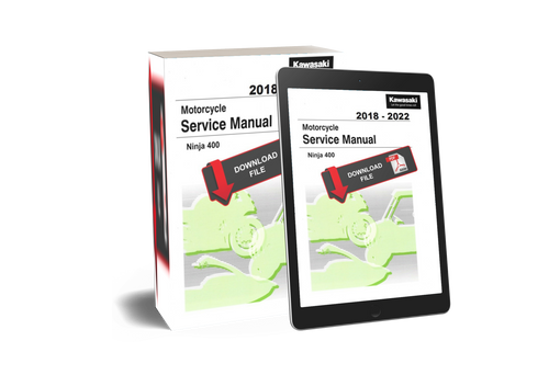 Kawasaki 2021 EX400 Service Manual