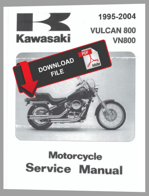 Kawasaki 2000 Vulcan 800 Classic Service Manual