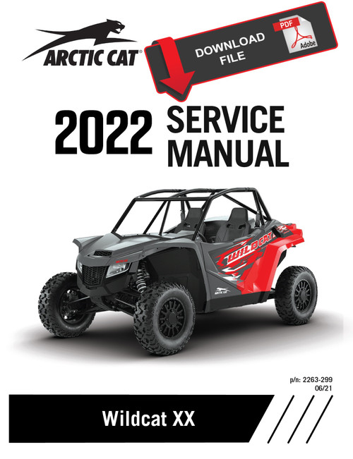 Arctic Cat 2022 Wildcat XX Service Manual