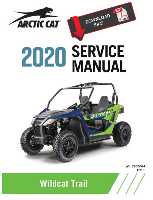 Arctic Cat 2020 Wildcat Trail LTD Service Manual