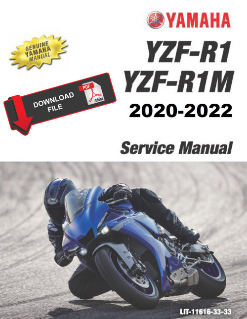 Yamaha 2022 YZF-R1M Service Manual