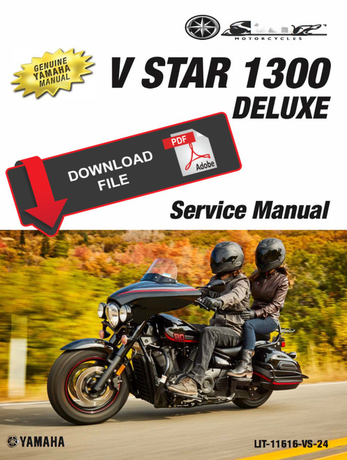 Yamaha 2014 V-Star 1300 Deluxe Service Manual