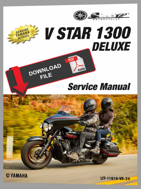 Yamaha 2016 V-Star 1300 Deluxe Service Manual