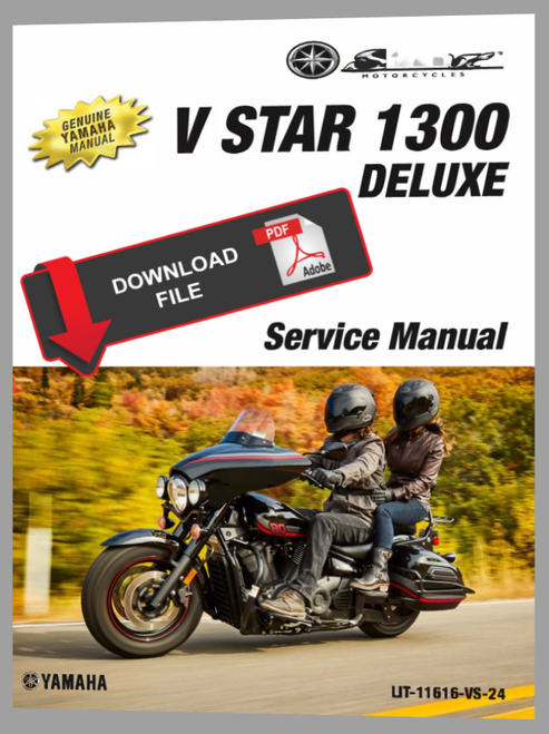 Yamaha 2017 V-Star 1300 Deluxe Service Manual