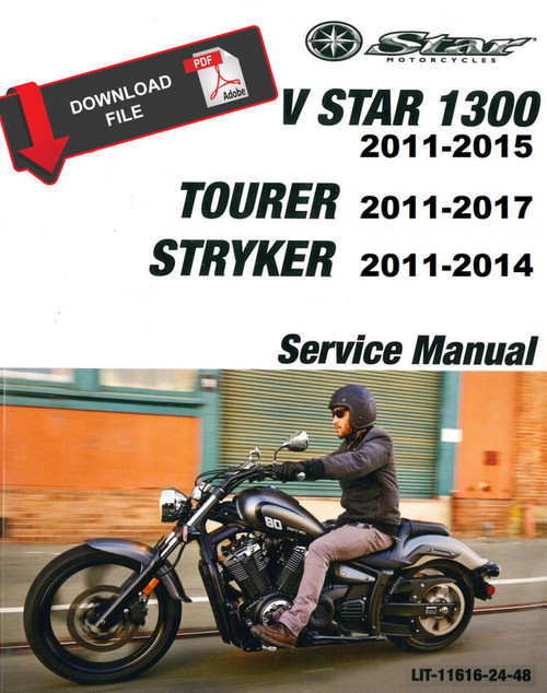 Yamaha 2013 V-Star 1300 Tourer Service Manual