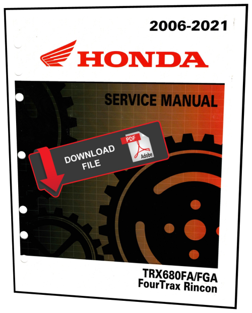 Honda 2021 TRX680FA Service Manual