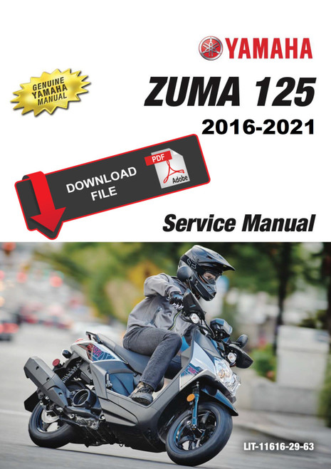 Yamaha 2021 Zuma 125 Service Manual
