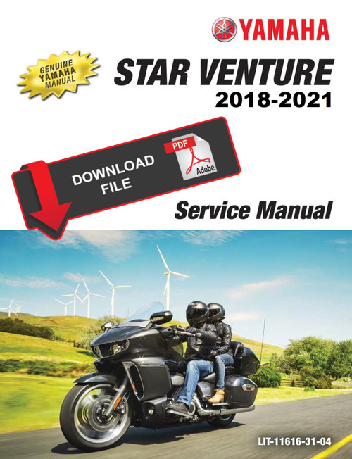 Yamaha 2021 Star Venture Service Manual