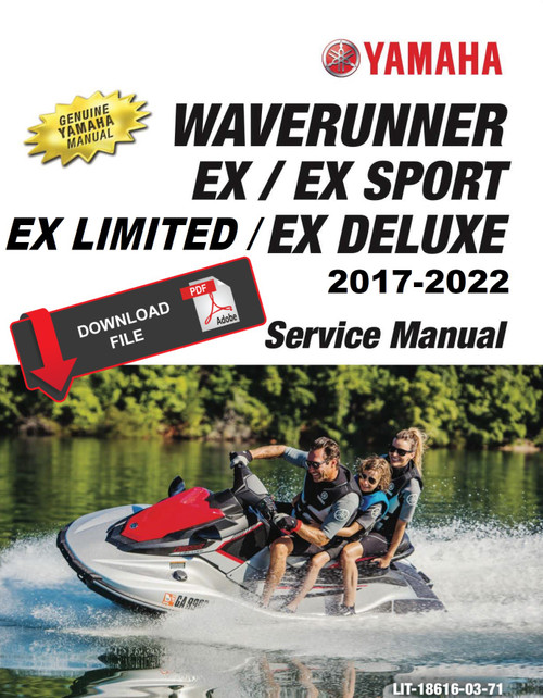 Yamaha 2022 Waverunner EX Sport Service Manual