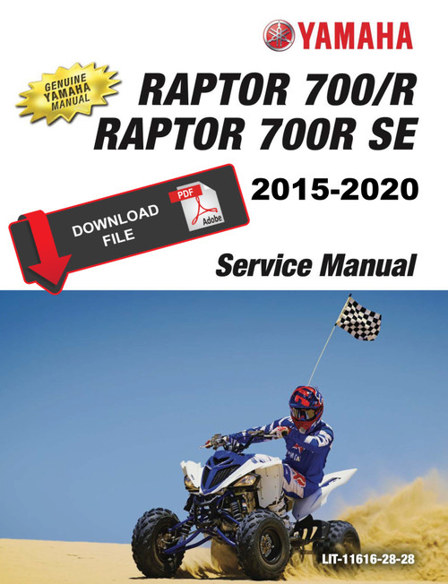 Yamaha 2020 Raptor 700R Service Manual