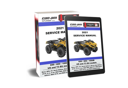 Can-Am 2021 Outlander X mr 650 Service Manual