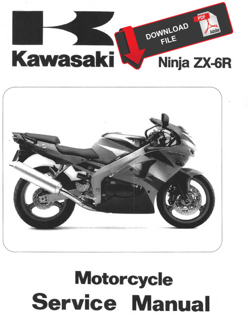 Kawasaki 1999 Ninja ZX-6R Service Manual