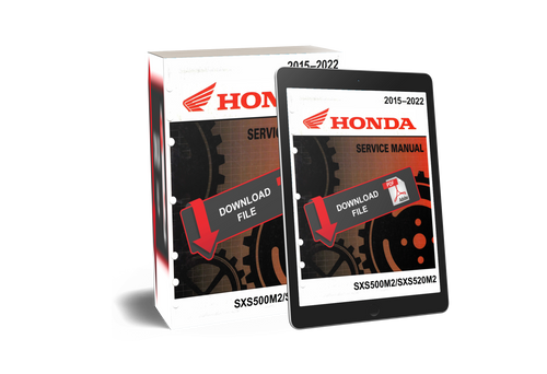 Honda 2021 Pioneer 500 Service Manual