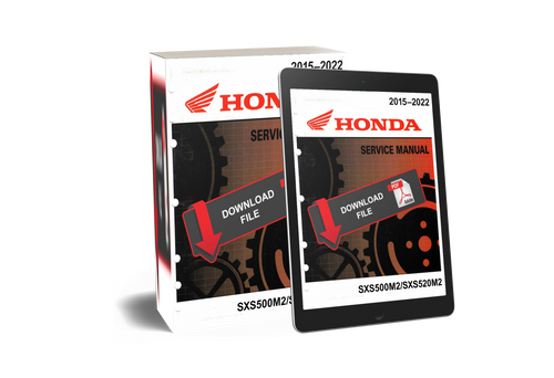 Honda 2021 Pioneer 520 Service Manual
