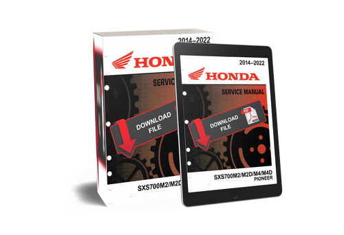 Honda 2022 SXS700 Service Manual