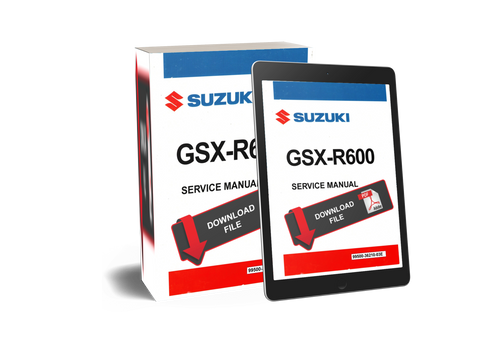 Suzuki 2018 GSX-R 600 Service Manual