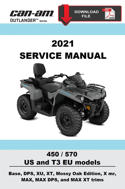 Can-Am 2021 Outlander 450 T EU Models Service Manual