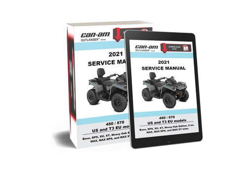 Can-Am 2021 Outlander Mossy Oak Edition 570 Service Manual