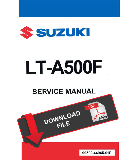 2001 Suzuki LT-A50 Owner's Manual – High Res PDF Download