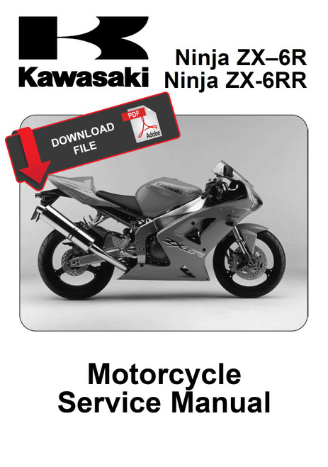 Kawasaki 2003 Ninja ZX-6R Service Manual