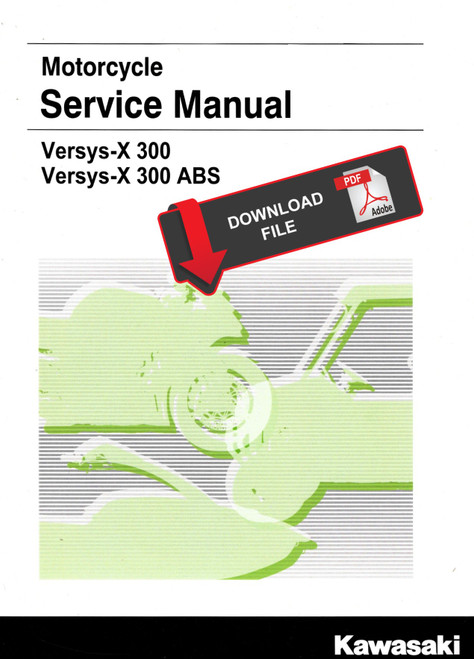 Kawasaki 2019 Versys-X 300 Service Manual