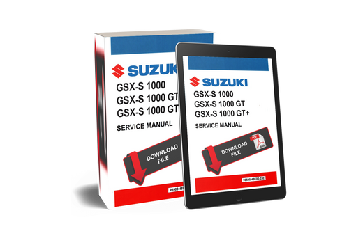 Suzuki 2022 GSX-S 1000 GT Service Manual