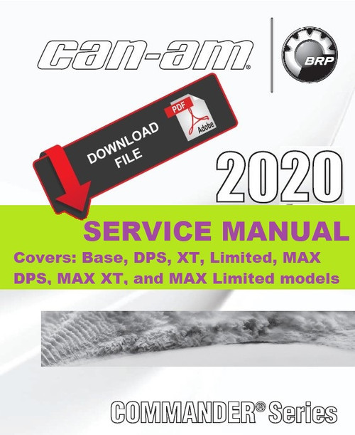Can-Am 2020 Commander 800R Service Manual