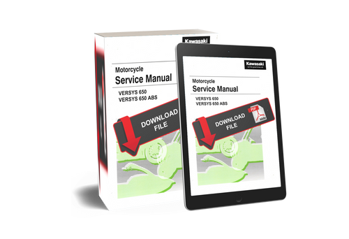 Kawasaki 2021 Versys 650 Service Manual