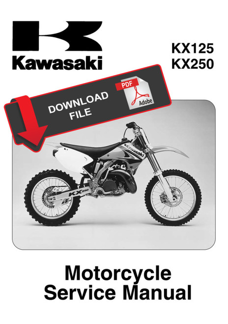 Kawasaki 2005 KX125 Service Manual