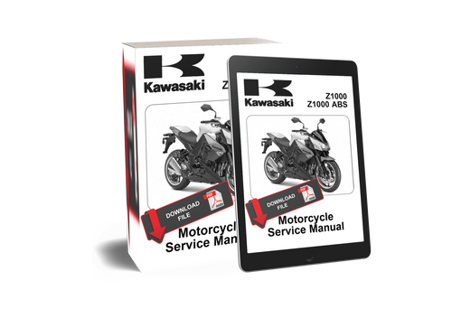 Kawasaki 2011 Z1000 ABS Service Manual