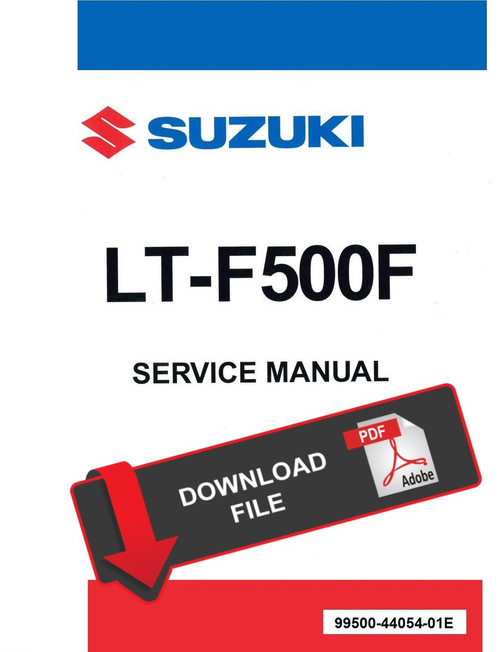 Suzuki 2003 Vinson LT-F 500F Service Manual