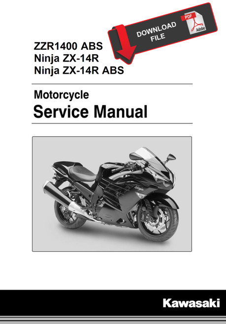 Kawasaki 2014 Ninja ZX-14R Service Manual