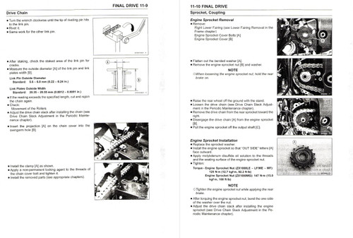 Kawasaki 2014 Z1000SX Service Manual