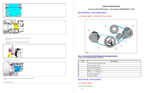 Ford 2016 F150 Lariat Service Manual