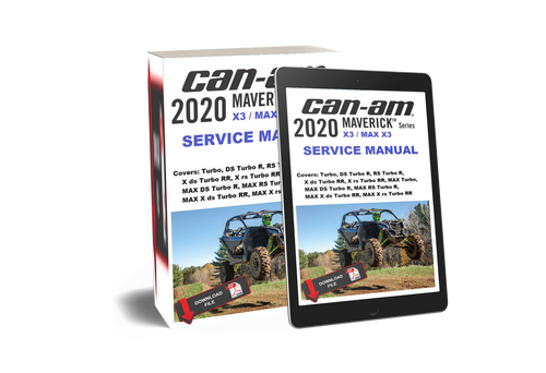 Can-Am 2020 Maverick X3 X rs Turbo RR Service Manual