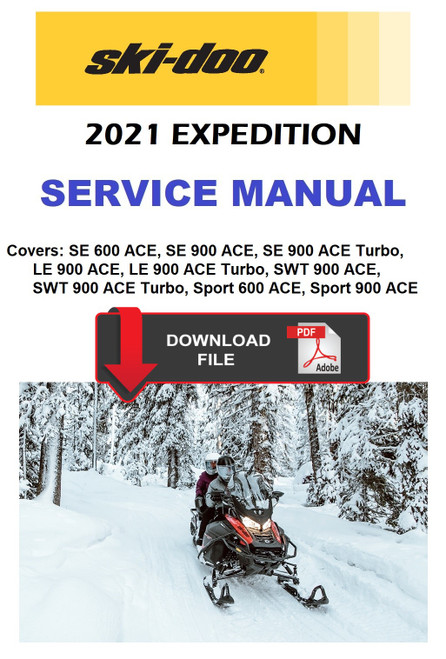 Ski-Doo 2021 Expedition LE 900 ACE Turbo Service Manual