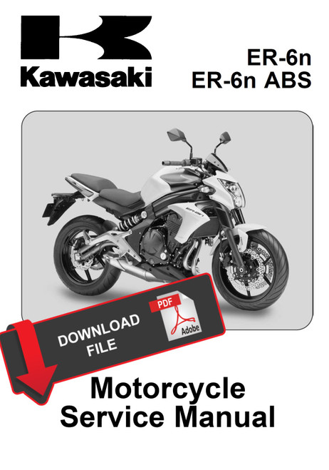 Kawasaki 2012 ER-6N Service Manual