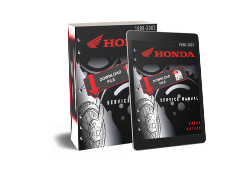 Honda 1998 XR80R Service Manual