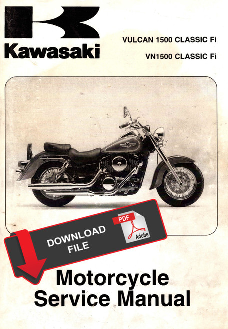 Kawasaki 2003 Vulcan 1500 Classic FI Service Manual