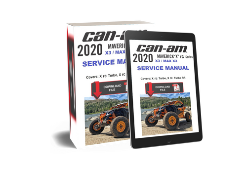 Can-Am 2020 Maverick X3 X rc Turbo RR Service Manual