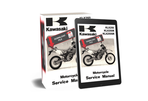 Kawasaki 1993 KLX250SR Service Manual