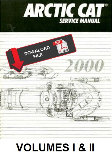 Arctic Cat 2000 ZL 600 EFI Snowmobiles Service Manual