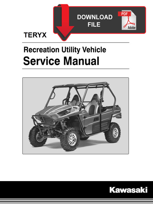 Kawasaki 2015 Teryx 800 Camo EPS 4x4 Service Manual