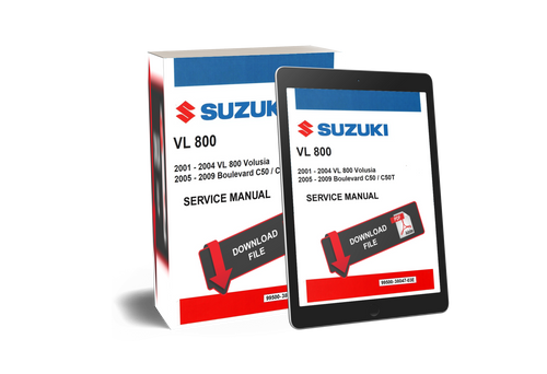 Suzuki 2001 VL 800 Volusia Service Manual