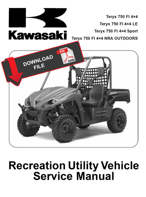 Kawasaki 2009 Teryx Service Manual