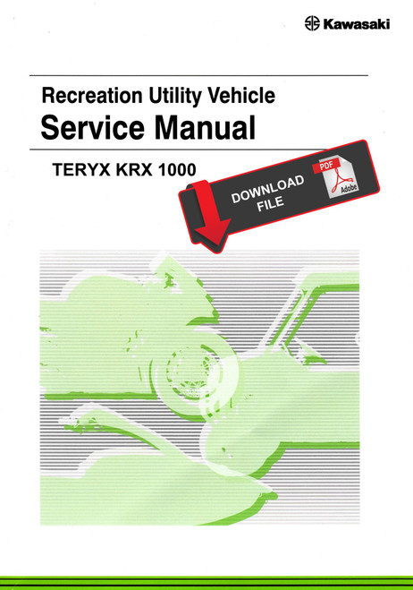 Kawasaki 2021 Teryx KRX 1000 Trail Edition Service Manual