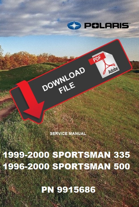 Polaris 1999 Sportsman 500 Service Manual