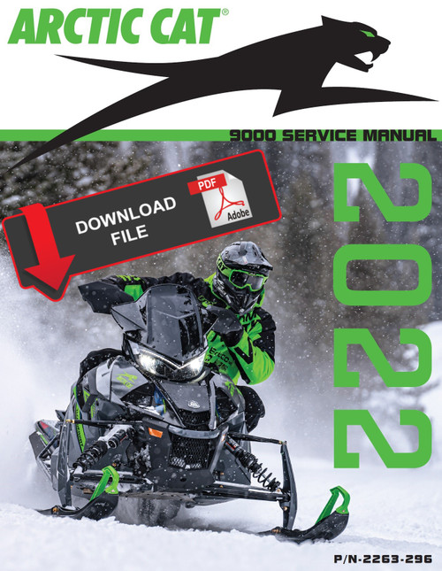 Arctic Cat 2022 ZR 9000 Thundercat Service Manual