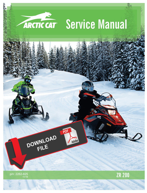 Arctic Cat 2020 ZR 200 Service Manual